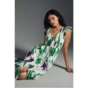 Anthropologie Peregrine midi dress